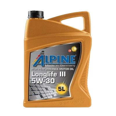 Моторное масло Alpine Longlife 5W30, 5л
